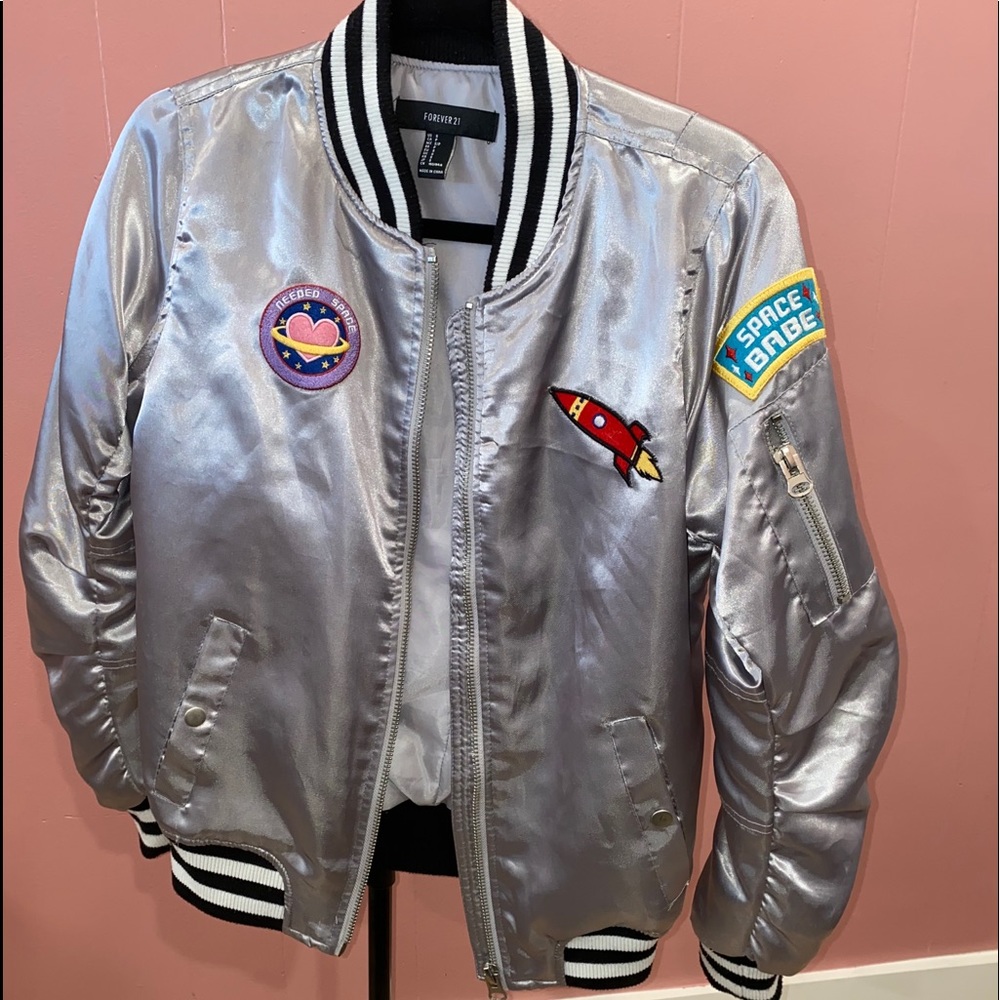 Space Babe Bomber Jacket